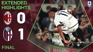 MAXI SINTESI MILAN-BOLOGNA 0-1 | EXTENDED HIGHLIGHTS | COPPA ITALIA FRECCIAROSSA 2024/25