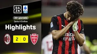 Vittoria sotto una pioggia di FISCHI: Milan-Monza 2-0 | Serie A Enilive | DAZN Highlights