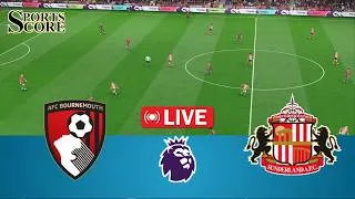 🔴 Live Bournemouth vs Sunderland | England Premier League 2026 | Full Match – Video Game Simulation