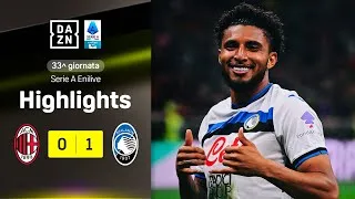 La decide EDERSON, GASP di corto muso: Milan-Atalanta 0-1 | Serie A Enilive | DAZN Highlights