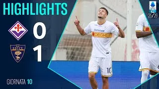 Fiorentina Lecce | 0-1 | Gli Highlights | Lega Serie A 2025 | lecce fiorentina