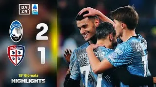 DOPPIO SCAMACCA, la decide il bomber: Atalanta-Cagliari 2-1 | Serie A Enilive | DAZN Highlights