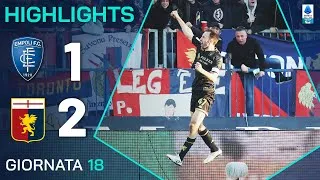 EMPOLI-GENOA 1-2 | HIGHLIGTHS | 18ª GIORNATA | SERIE A ENILIVE 2024/25