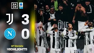Juventus STELLARE, Napoli KO: Juventus-Napoli 3-0 | Serie A Enilive | DAZN Highlights