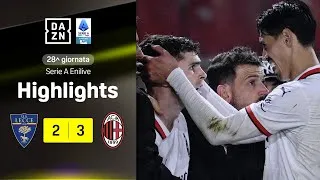 REMUNTADA rossonera, PULISIC la risolve: Lecce-Milan 2-3 | Serie A Enilive | DAZN Highlights
