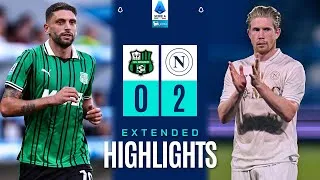 MAXI SINTESI SASSUOLO-NAPOLI 0-2 | EXTENDED HIGHLIGHTS | SERIE A ENILIVE 2025/26