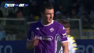 Highlights Parma vs Fiorentina 1 - 0 (Sørensen)
