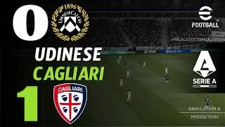 🔴 Udinese vs Cagliari 0 - 1 | HIGHLIGHTS &amp; GOAL | Serie A 2026/27 | Partita Simulazione eFootball
