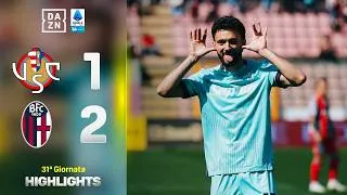 J.MARIO+ROWE e DUE ROSSI, vince ITALIANO Cremonese-Bologna 1-2 | Serie A Enilive | DAZN Highlights