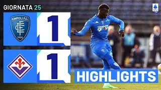 EMPOLI-FIORENTINA 1-1 | HIGHLIGHTS | 25ª GIORNATA | SERIE A TIM 2023/24