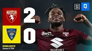 BELLANOVA e ZAPATA per il sogno Europa: Torino-Lecce 2-0 | Serie A TIM | DAZN Highlights