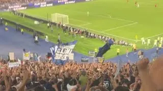 Curva Nord Milano Away in Stadio Olimpico Roma | Serie A Match AS Roma vs Inter 2:2 "19.09.2026"