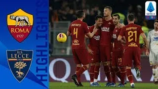 Roma 4-0 Lecce | La Roma cala il poker! | Serie A TIM