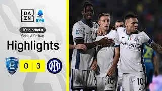 DOPPIETTA FRATTESI, la chiude LAUTARO MARTÍNEZ: Empoli-Inter 0-3 | Serie A Enilive | DAZN Highlights