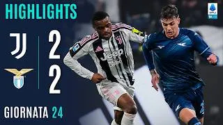 JUVENTUS-LAZIO 2-2 | HIGHLIGHTS | 24ª GIORNATA | SERIE A ENILIVE 2025/26