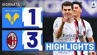 VERONA-MILAN 1-3 | HIGHLIGHTS | 29ª GIORNATA | SERIE A TIM 2023/24