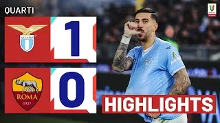 LAZIO-ROMA 1-0 | HIGHLIGHTS | QUARTI | COPPA ITALIA FRECCIAROSSA 2023/24