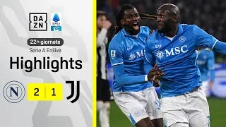ANGUISSA e LUKAKU ribaltano KOLO MUANI: Napoli-Juventus 2-1 | Serie A Enilive | DAZN Highlights