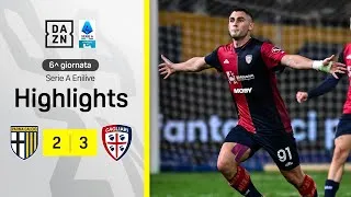 PICCOLI BOMBER nel finale, Pecchia KO: Parma-Cagliari 2-3 | Serie A Enilive | DAZN Highlights