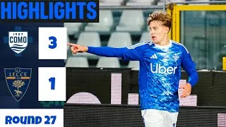 Como Lecce (3-1) Gli Highlights | Serie A 2026 | Como-Lecce | Como 1907 vs U.S Lecce