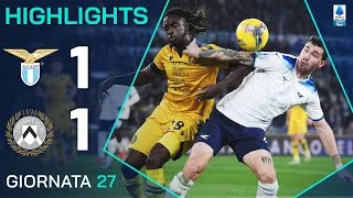 LAZIO-UDINESE 1-1 | HIGHLIGHTS | 28ª GIORNATA | SERIE A ENILIVE 2024/25