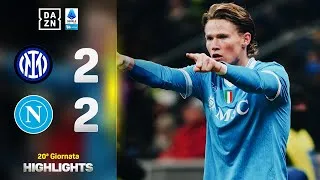 La doppietta di MCTOMINAY riprende due volte i nerazzurri: Inter-Napoli 2-2 | Serie A Enilive | DAZN