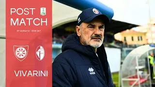 ⚪🔴🎤  Carrarese-Bari | 19ª giornata Serie BKT 2025/26 | Post Match di Vincenzo Vivarini