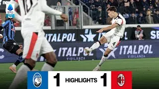 A Ricci risponde Lookman: finisce in parità | Atalanta 1-1 AC Milan | Highlights Serie A 2025/26