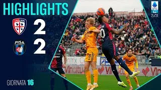 Cagliari Pisa | 2-2 | Gli Highlights | Serie A 2025 | pisa cagliari