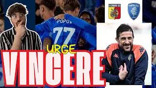 CATANZARO - EMPOLI || VINCERE E BASTA ! #Empoli #Catanzaro #serieb