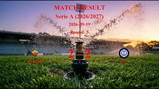 AS Roma (2 - 2) Inter , Date : 2026-09-19 , Serie A , 2026/2027