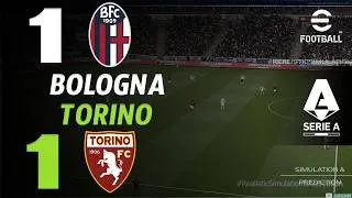 🔴 Bologna vs Torino 1 - 1 | HIGHLIGHTS &amp; GOALS | Serie A 2026/27 | Partita Simulazione eFootball