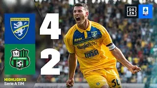 MAZZITELLI show, TURATI decisivo: Frosinone-Sassuolo 4-2 | Serie A TIM | DAZN
