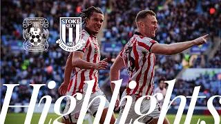 Gibson scores as City defeated late on | Coventry City 2-1 Stoke City | Highlights