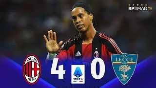 Milan 4 x 0 Lecce (Ronaldinho &amp; Pato Show) ● Serie A 2010/11 Extended Goals &amp; Highlights ᴴᴰ