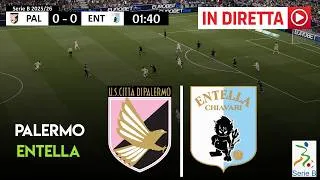 🔴 IN DIRETTA : Palermo-Virtus Entella I Serie B 2025/26 I partita in diretta - Simulazione eFootbal