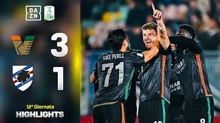 BUSIO e HAINAUT mettono nei guai la Samp: Venezia-Sampdoria 3-1| Serie BKT | DAZN