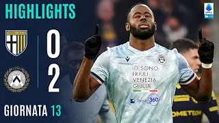 PARMA-UDINESE 0-2 | HIGHLIGHTS | 13ª GIORNATA | SERIE A ENILIVE 2025/26