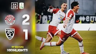 Pecorino e Kofler in rimonta: Sudtirol-Spezia 2-1 | Serie BKT | DAZN Highlights