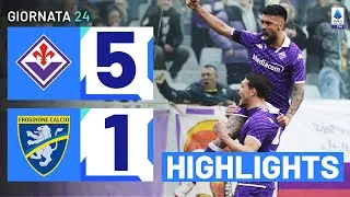 FIORENTINA-FROSINONE 5-1 | HIGHLIGHTS | 24ª GIORNATA | SERIE A TIM 2023/24