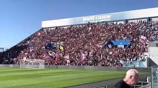 Sassuolo Salernitana inizio partita - CURVA SUD SIBERIANO