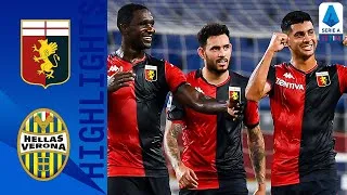 Genoa 3-0 Hellas Verona | Super Sanabria regala la salvezza al Genoa | Serie A TIM