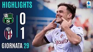 SASSUOLO-BOLOGNA 0-1 | HIGHLIGHTS | 29ª GIORNATA | SERIE A ENILIVE 2025/26