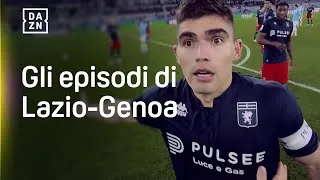 Tre rigori assegnati, tutti gli episodi di Lazio-Genoa commentati da Luca Marelli | Serie A Enilive