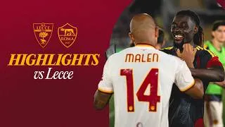 LECCE 0-4 ROMA | SERIE A HIGHLIGHTS 2026-27