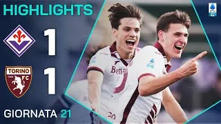 FIORENTINA-TORINO 1-1 | HIGHLIGHTS | 21ª GIORNATA | SERIE A ENILIVE 2024/25