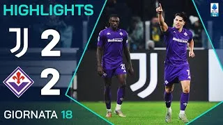 JUVENTUS-FIORENTINA 2-2 | HIGHLIGHTS | 18ª GIORNATA | SERIE A ENILIVE 2024/25