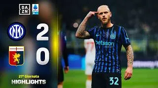 CALHA is BACK e l'ennesima PERLA di DIMARCO: Inter-Genoa 2-0 | Serie A Enilive | DAZN Highlights