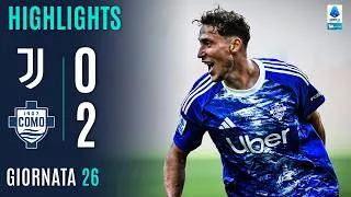 JUVENTUS-COMO 0-2 | HIGHLIGHTS | 26ª GIORNATA | SERIE A ENILIVE 2025/26