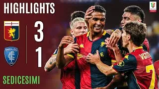 GENOA-EMPOLI 3-1 | HIGHLIGHTS | SEDICESIMI | Coppa Italia Frecciarossa 2025/26